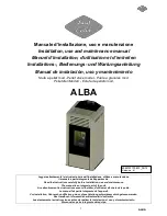 Preview for 1 page of Last Calor Alba Installation, Use And Maintenance Manual