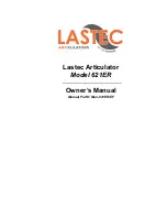 Lastec 621ER Owner'S Manual preview