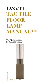 Lasvit Tac Tile CL028FA-2CE Manual предпросмотр