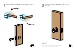 Предварительный просмотр 6 страницы latch LEVER SET Installation Manual