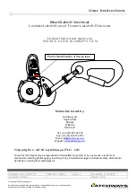 Предварительный просмотр 1 страницы Latchways 3100L-00 User Instructions