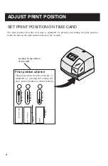 Preview for 10 page of Lathem 100E User Manual