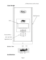 Предварительный просмотр 6 страницы Lathem AirTime ATX6 Installation & User Manual