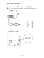 Предварительный просмотр 29 страницы Lathem AirTime ATX6 Installation & User Manual