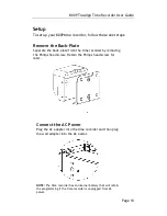 Preview for 9 page of Lathem TruAlign 800P Installation & User Manual