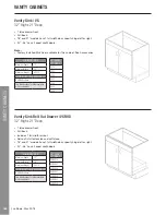 Предварительный просмотр 5 страницы Latitude Cabinets WFD301824 Configurations