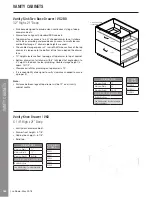 Предварительный просмотр 7 страницы Latitude Cabinets WFD301824 Configurations