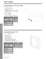 Предварительный просмотр 13 страницы Latitude Cabinets WFD301824 Configurations