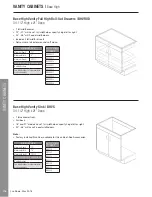 Предварительный просмотр 15 страницы Latitude Cabinets WFD301824 Configurations