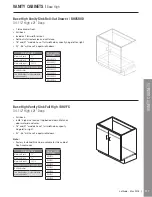 Предварительный просмотр 16 страницы Latitude Cabinets WFD301824 Configurations