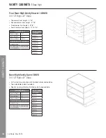 Предварительный просмотр 19 страницы Latitude Cabinets WFD301824 Configurations