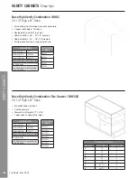 Предварительный просмотр 21 страницы Latitude Cabinets WFD301824 Configurations