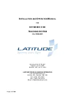 Preview for 1 page of Latitude SkyNode S100 Installation And Operation Manual