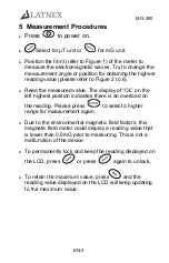 Предварительный просмотр 6 страницы LATNEX MG-300 Manual