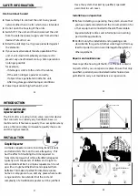 Предварительный просмотр 2 страницы LATNEX RC-S120 Operating Instructions