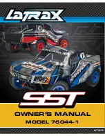 Preview for 1 page of LaTrax 76044-1 SST Owner'S Manual