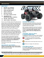 Предварительный просмотр 2 страницы LaTrax 76054 Owner'S Manual