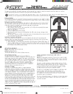 LaTrax Alias Transmitter Operating Instructions предпросмотр