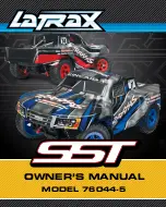 Предварительный просмотр 1 страницы LaTrax SST 76044-5 Owner'S Manual