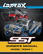 Предварительный просмотр 1 страницы LaTrax SST76044-1 Owner'S Manual