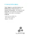 Preview for 34 page of Latte ICE Tab2 LV70D User Manual