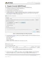 Preview for 9 page of Lattice Semiconductor CrossLink-NX ISP Demo Quick Start Manual