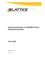 Lattice Semiconductor HM01B0 UPduino Shield User Manual preview