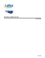 Preview for 1 page of Lattice Semiconductor ispLever Core Multi-Channel DMA Controller User Manual