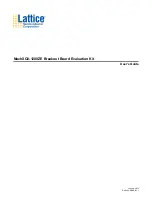 Lattice Semiconductor MachXO2-1200ZE User Manual preview