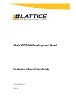 Lattice Semiconductor MachXO5T-NX-Development Board User Manual preview