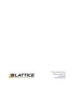 Preview for 40 page of Lattice CrossLink LIF-MD6000 Master Link Board - Revision C User Manual