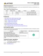 Предварительный просмотр 6 страницы Lattice CSI2 to Parallel Bridge Board User Manual