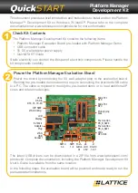 Lattice LPTM10-12107-DEV-EVN Quick Start предпросмотр