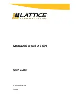 Lattice MachXO3D Breakout Board User Manual предпросмотр