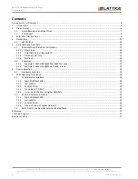 Preview for 2 page of Lattice MIPI D-PHY User Manual