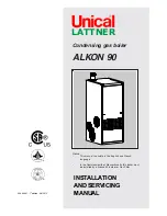 Preview for 1 page of Lattner Boiler Company Alkon 90 Installation And Servicing Manual