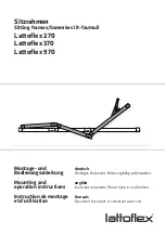 Preview for 1 page of Lattoflex 270 Mounting And Operation Instructions