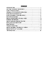 Предварительный просмотр 2 страницы Laubjerg vinsch LV-O4500 Series Assembly & Operating Instructions