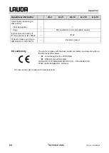 Preview for 24 page of Lauda AL 12 Operating Instructions Manual