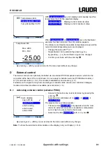 Preview for 91 page of Lauda E 10 G Operating Instructions Manual