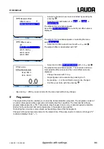 Preview for 93 page of Lauda E 10 G Operating Instructions Manual