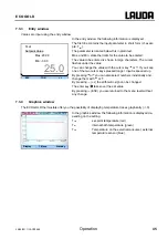 Preview for 45 page of Lauda E 4 G Operating Instructions Manual