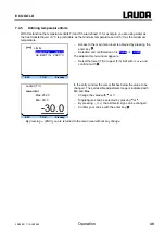 Preview for 49 page of Lauda E 4 G Operating Instructions Manual