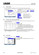 Preview for 54 page of Lauda E 4 G Operating Instructions Manual