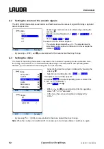 Preview for 82 page of Lauda E 4 G Operating Instructions Manual