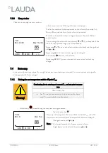 Preview for 49 page of Lauda ECO Silver E 10 S Operation Manual