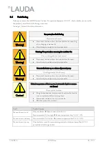 Preview for 61 page of Lauda ECO Silver E 10 S Operation Manual