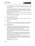 Preview for 11 page of Lauda Ecoline RE 320 Operating Instructions Manual