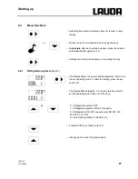 Preview for 27 page of Lauda Ecoline RE 320 Operating Instructions Manual