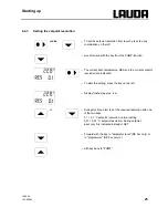 Preview for 29 page of Lauda Ecoline RE 320 Operating Instructions Manual